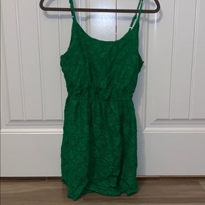 Green dress